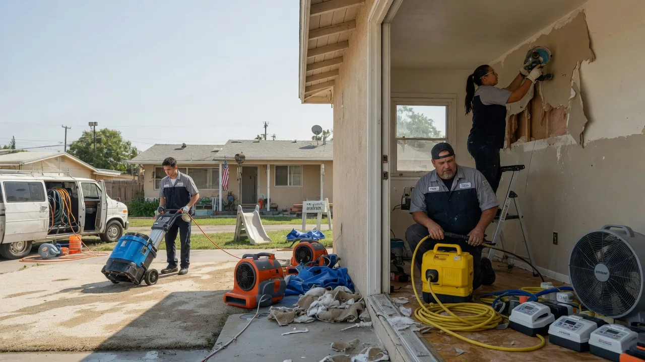 Water Damage Restoration in Newhall, CA near me